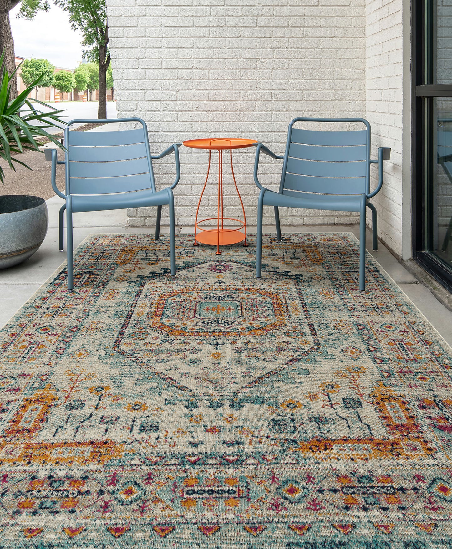 Kaleen Zuma Beach Collection Light Multi Runner 2'2" x 7'6"