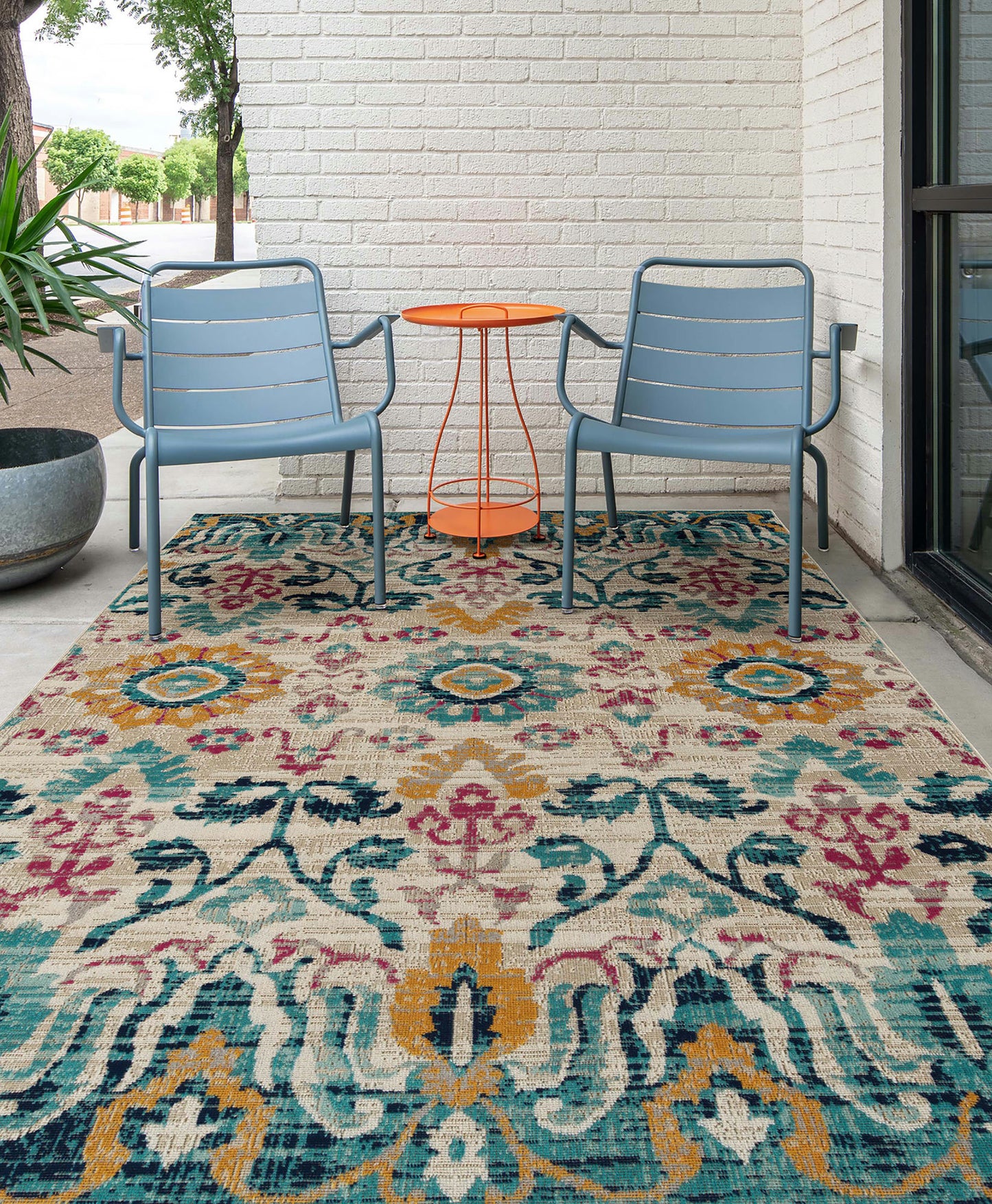 Kaleen Zuma Beach Collection ZUM13-86 Multi Runner 2'2" x 7'6"