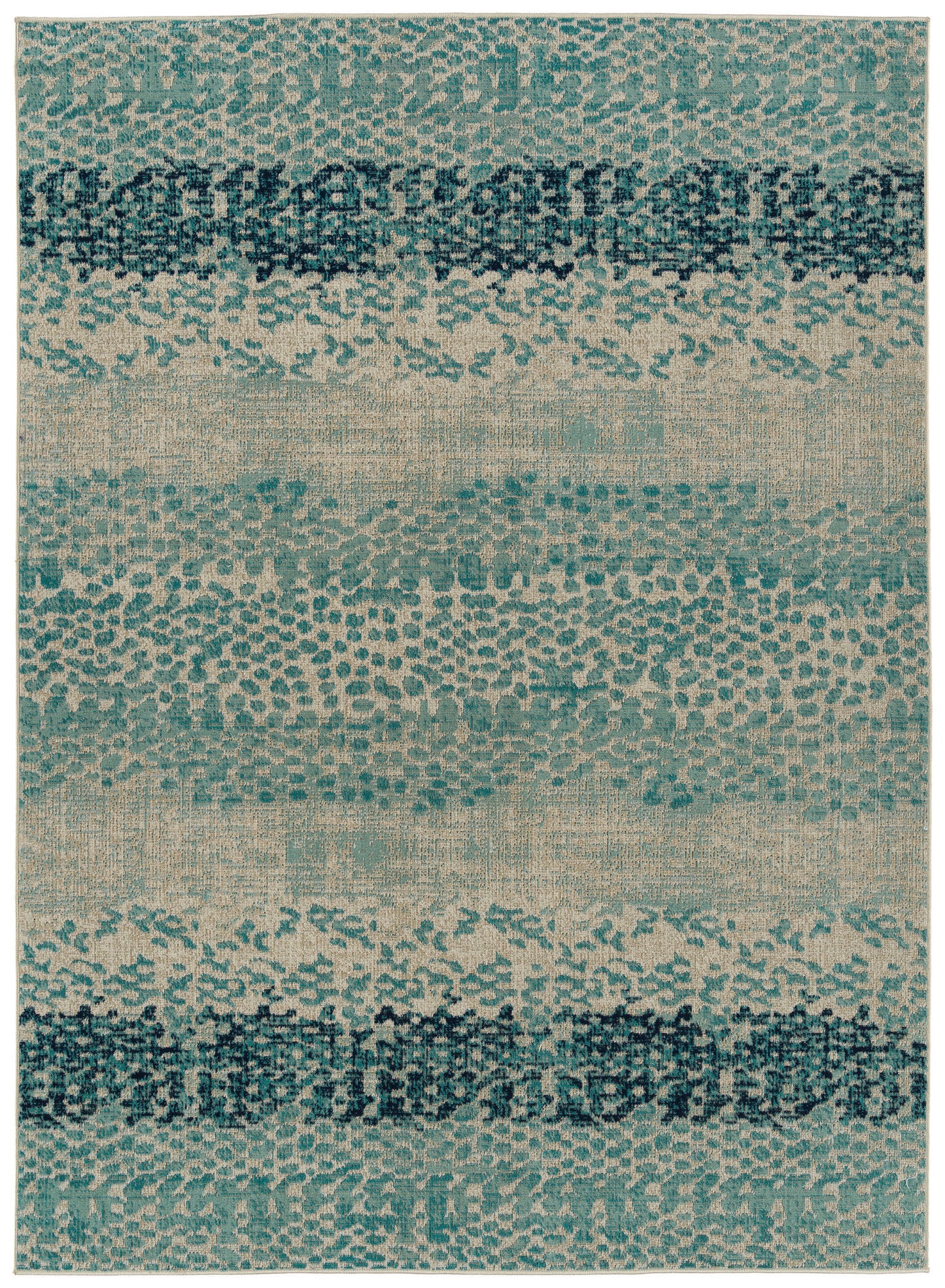 Kaleen Zuma Beach Collection ZUM14-17 Blue Area Rug 9' x 12'