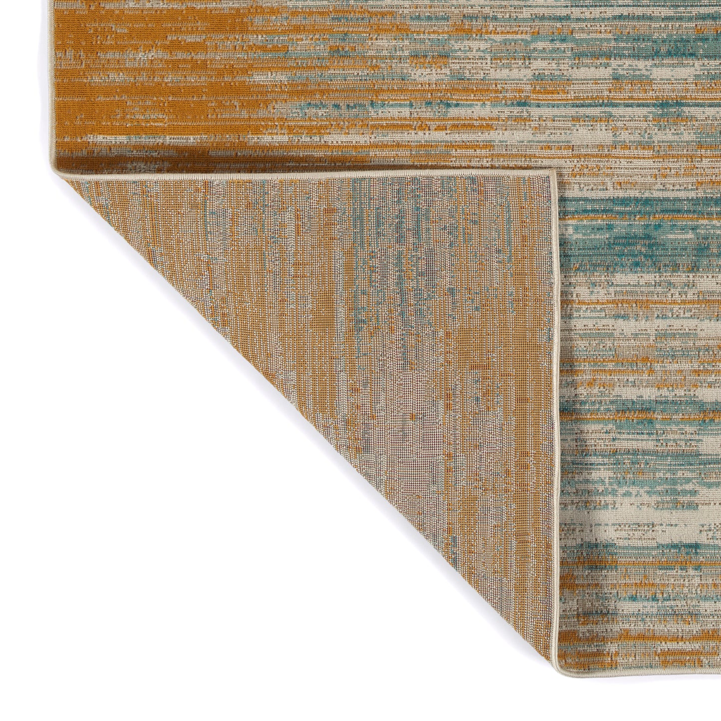 Kaleen Zuma Beach Collection Dark Gold Area Rug 5'3" x 7'3"