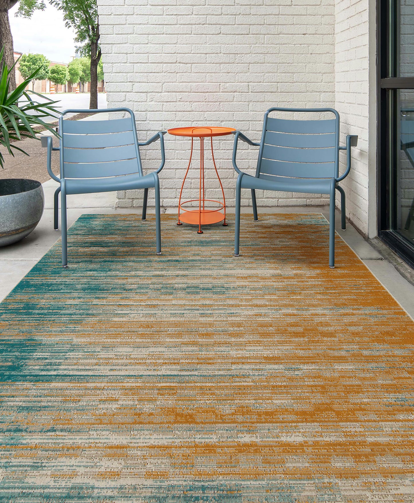 Kaleen Zuma Beach Collection Dark Gold Area Rug 5'3" x 7'3"