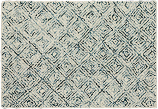 Zoe ZZ1 Charcoal 2' x 3' Rug
