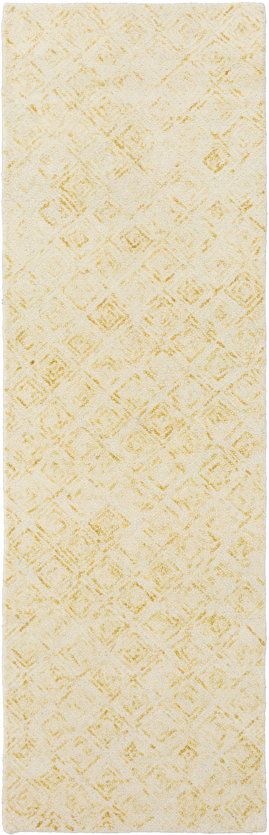 Zoe ZZ1 Gold 2'6" x 20' Runner Rug