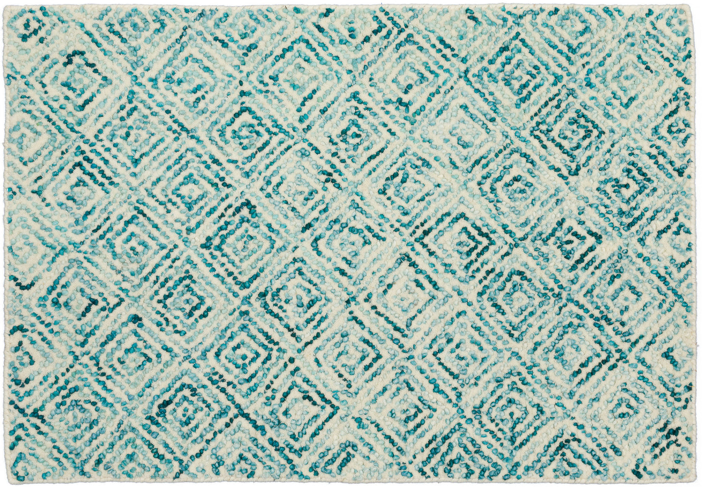 Zoe ZZ1 Teal 2' x 3' Rug