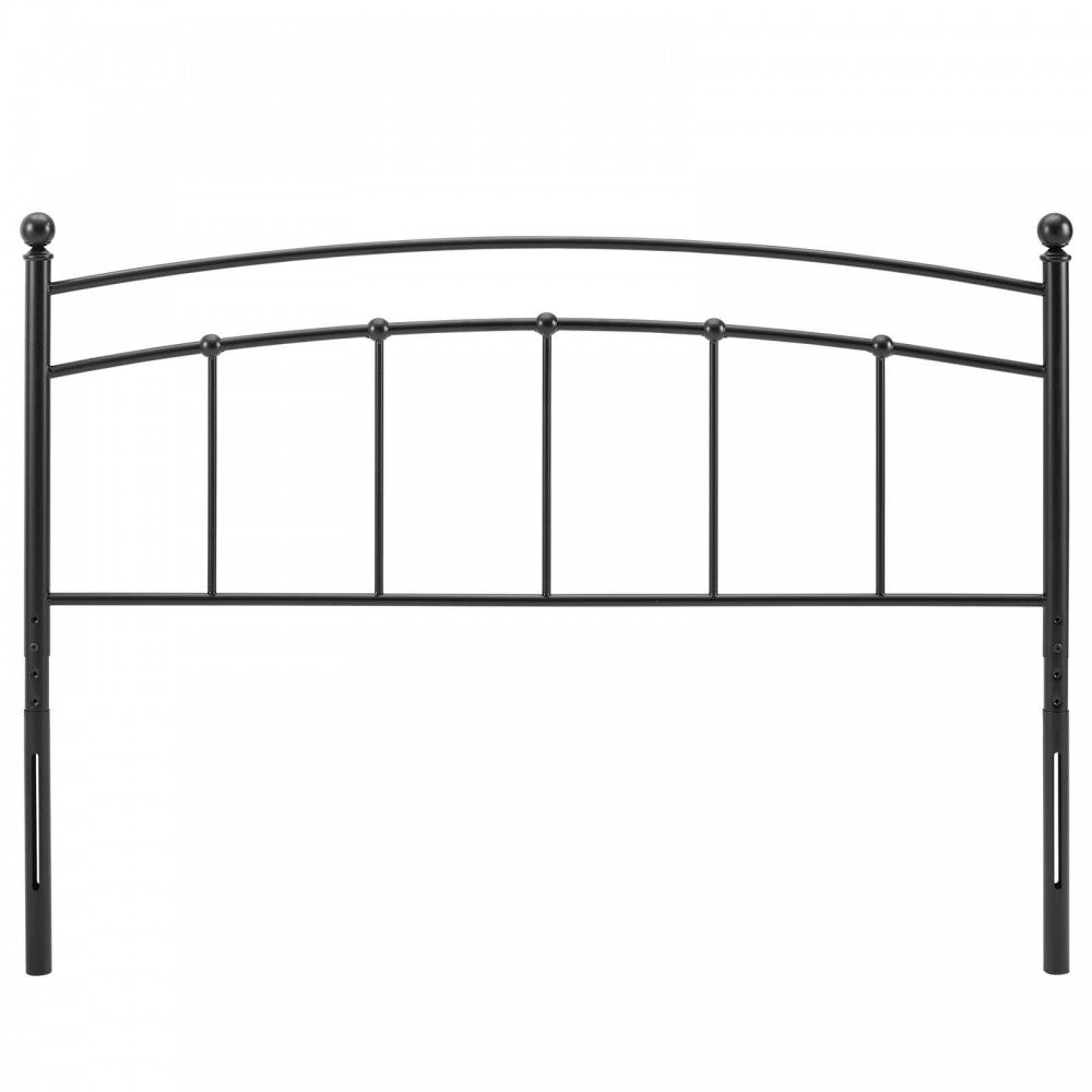 Abigail Full Metal Headboard, Black