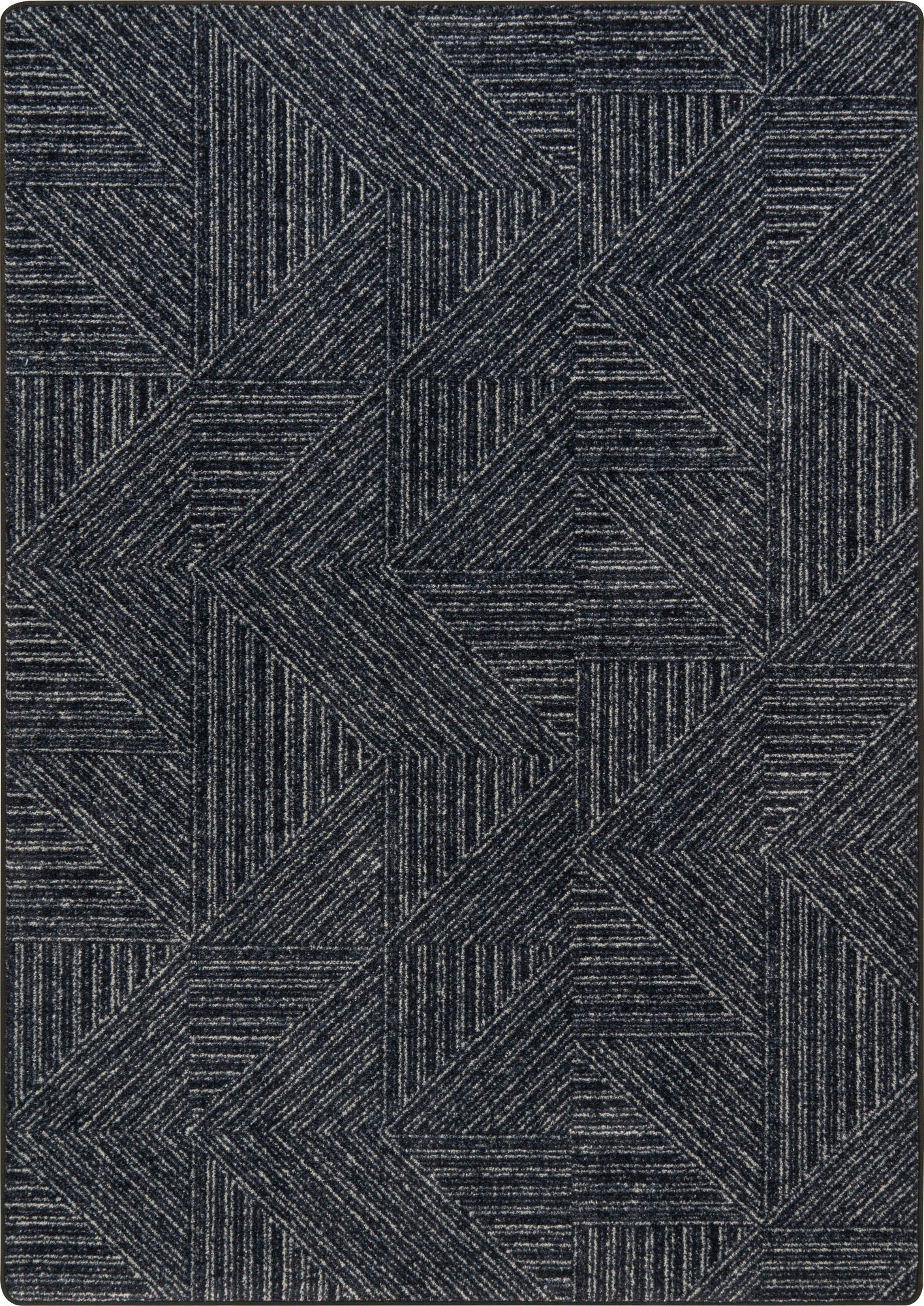 Above Board 10'9" x 13'2" area rug in color Onyx