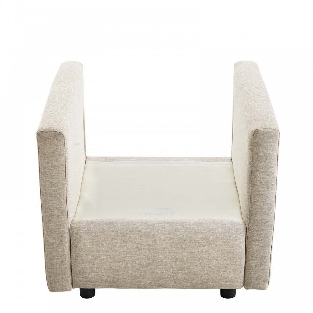 Activate Upholstered Fabric Armchair, Beige