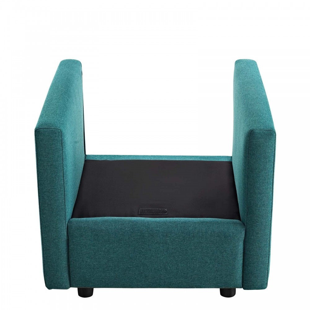 Activate Upholstered Fabric Armchair, Teal
