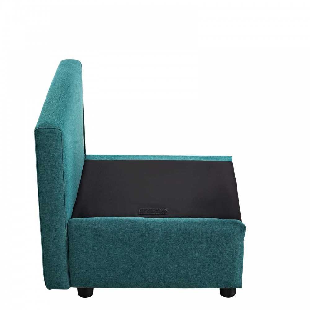Activate Upholstered Fabric Armchair, Teal