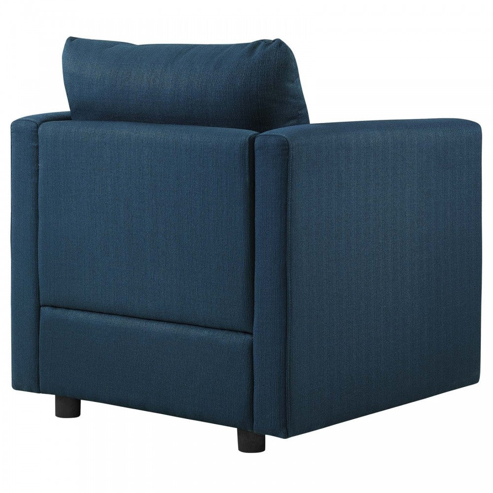 Activate Upholstered Fabric Armchair Set of 2, Azure