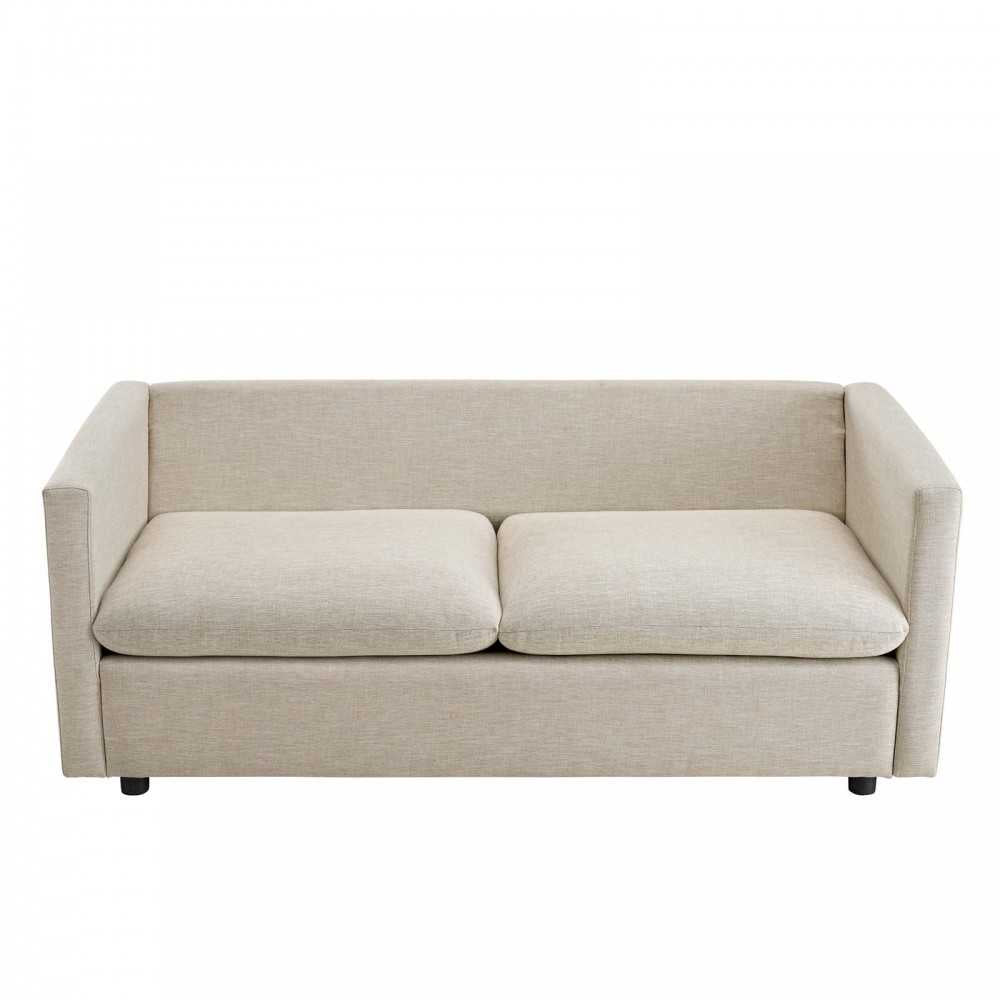 Activate Upholstered Fabric Sofa, Beige