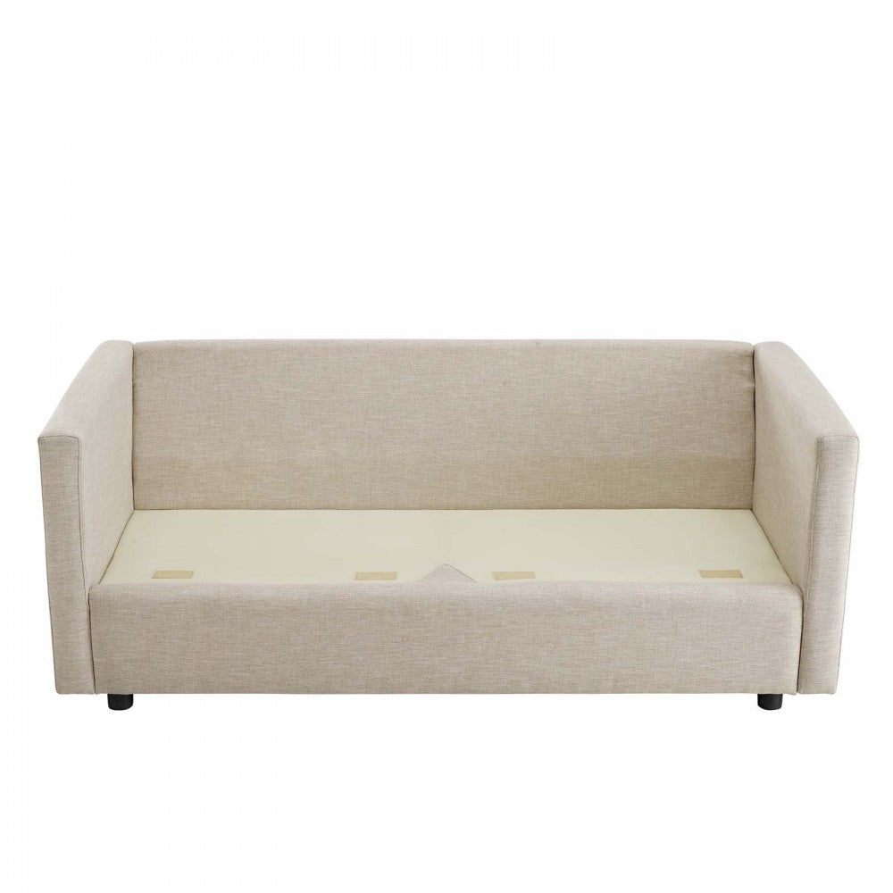 Activate Upholstered Fabric Sofa, Beige