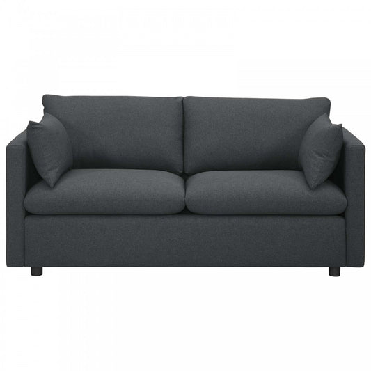 Activate Upholstered Fabric Sofa, Gray