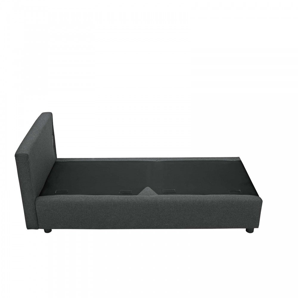 Activate Upholstered Fabric Sofa, Gray