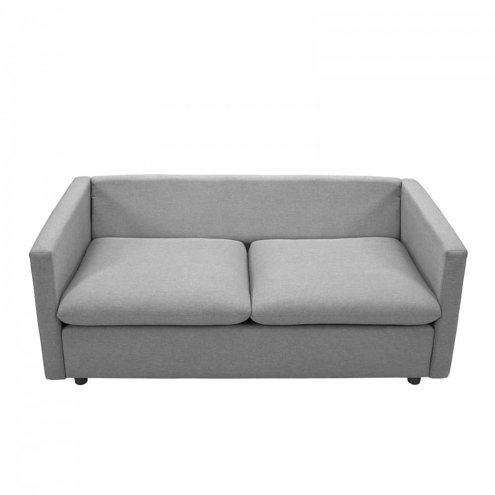 Activate Upholstered Fabric Sofa, Light Gray