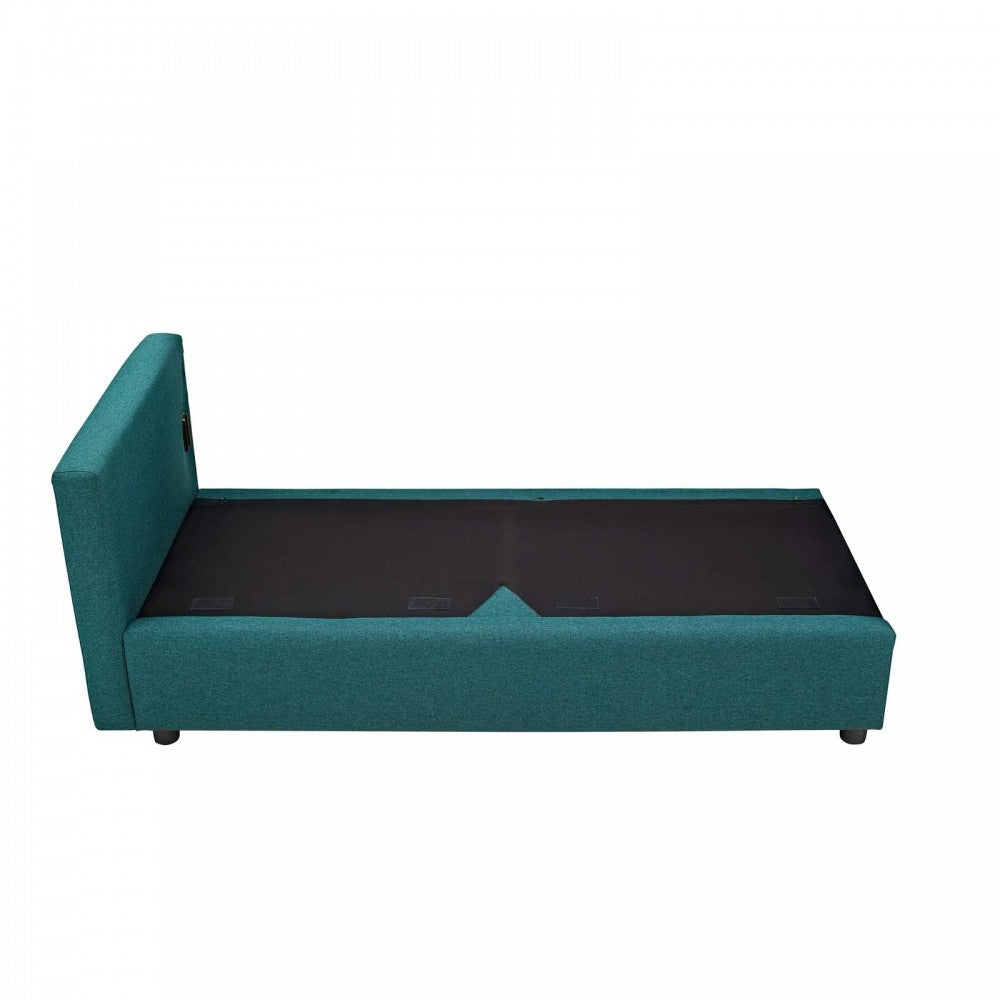 Activate Upholstered Fabric Sofa, Teal