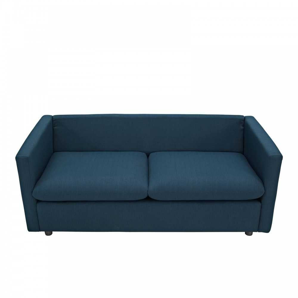 Activate Upholstered Fabric Sofa, Azure