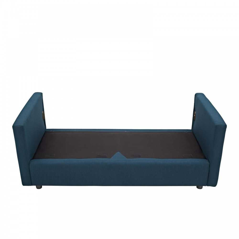 Activate Upholstered Fabric Sofa, Azure