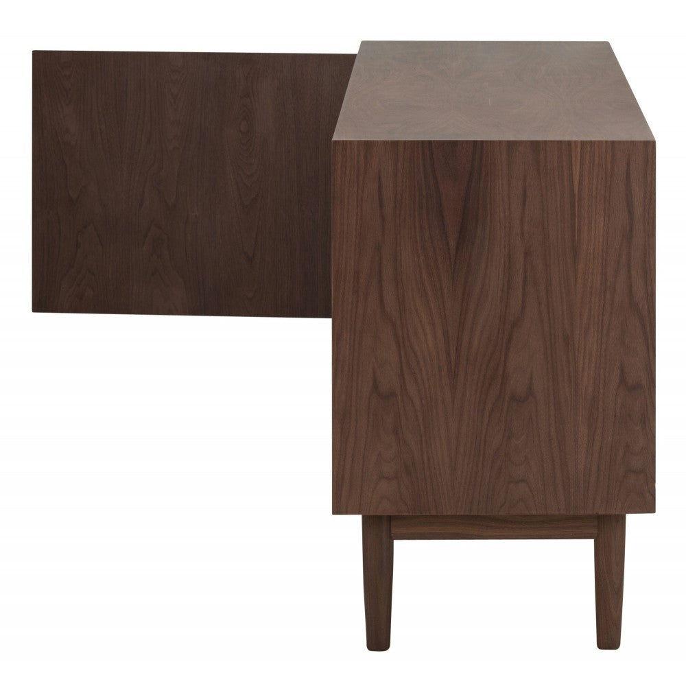 Adele Walnut Wood Sideboard Cabinet