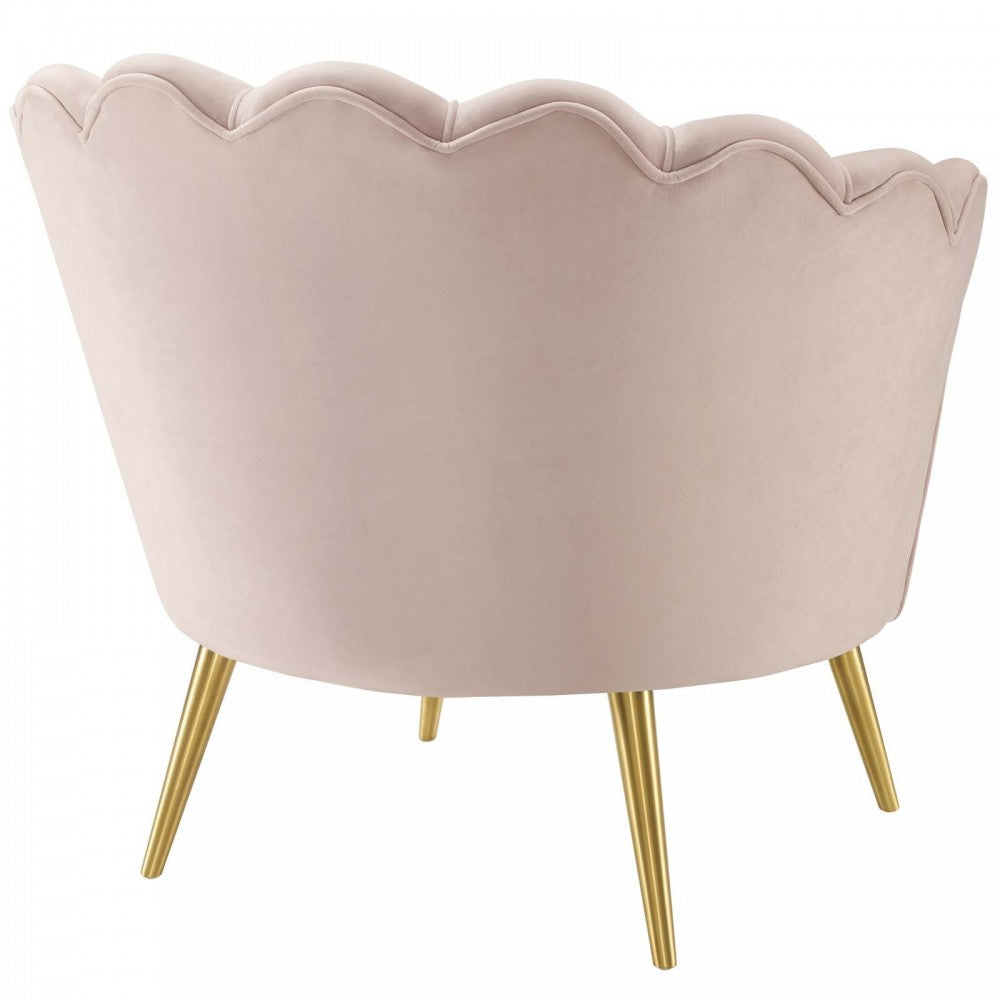 Admire Accent Armchair Performance Velvet Set of 2, Pink