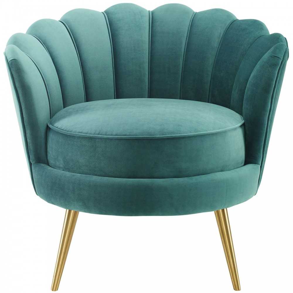 Admire Accent Armchair Performance Velvet Set of 2, Teal