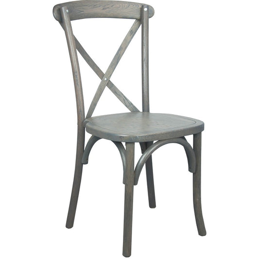Advantage Gray X-Back Chair