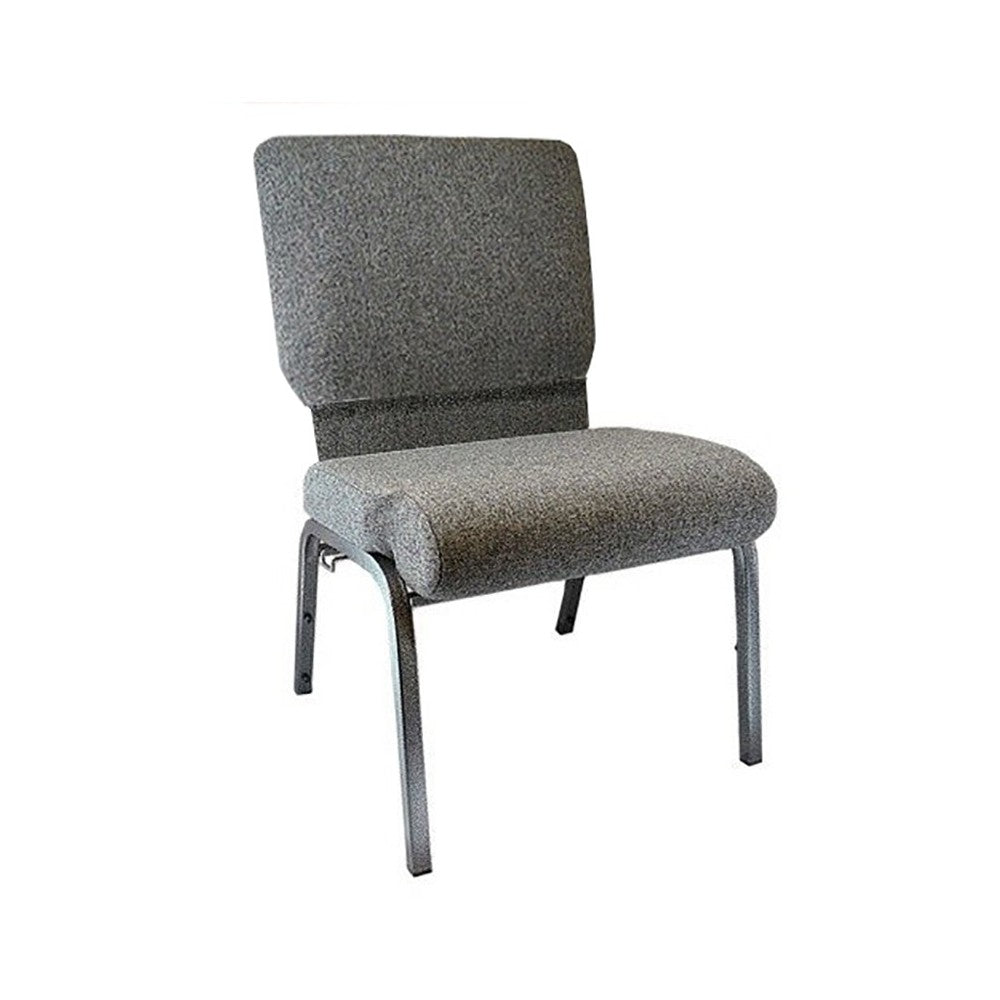 Advantage Charcoal Gray Church Chair 20.5 in. Wide