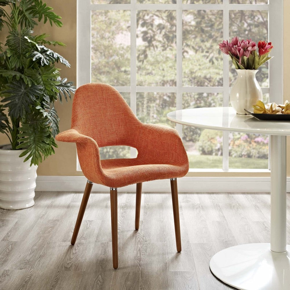 Aegis Dining Armchair, Orange