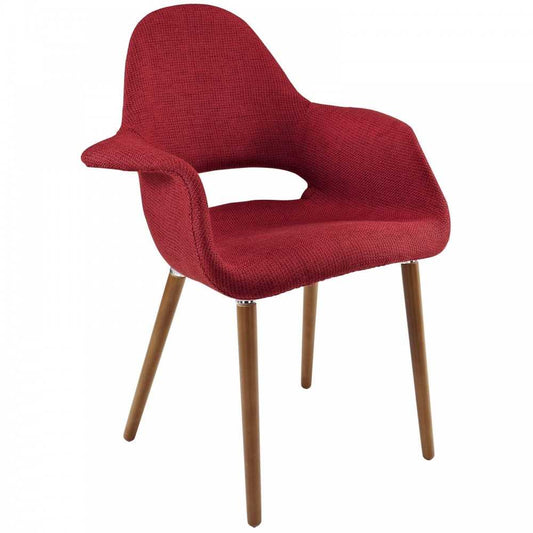 Aegis Dining Armchair, Red