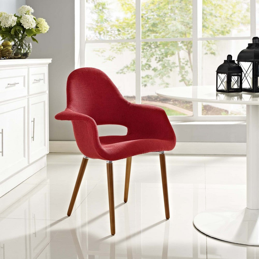 Aegis Dining Armchair, Red