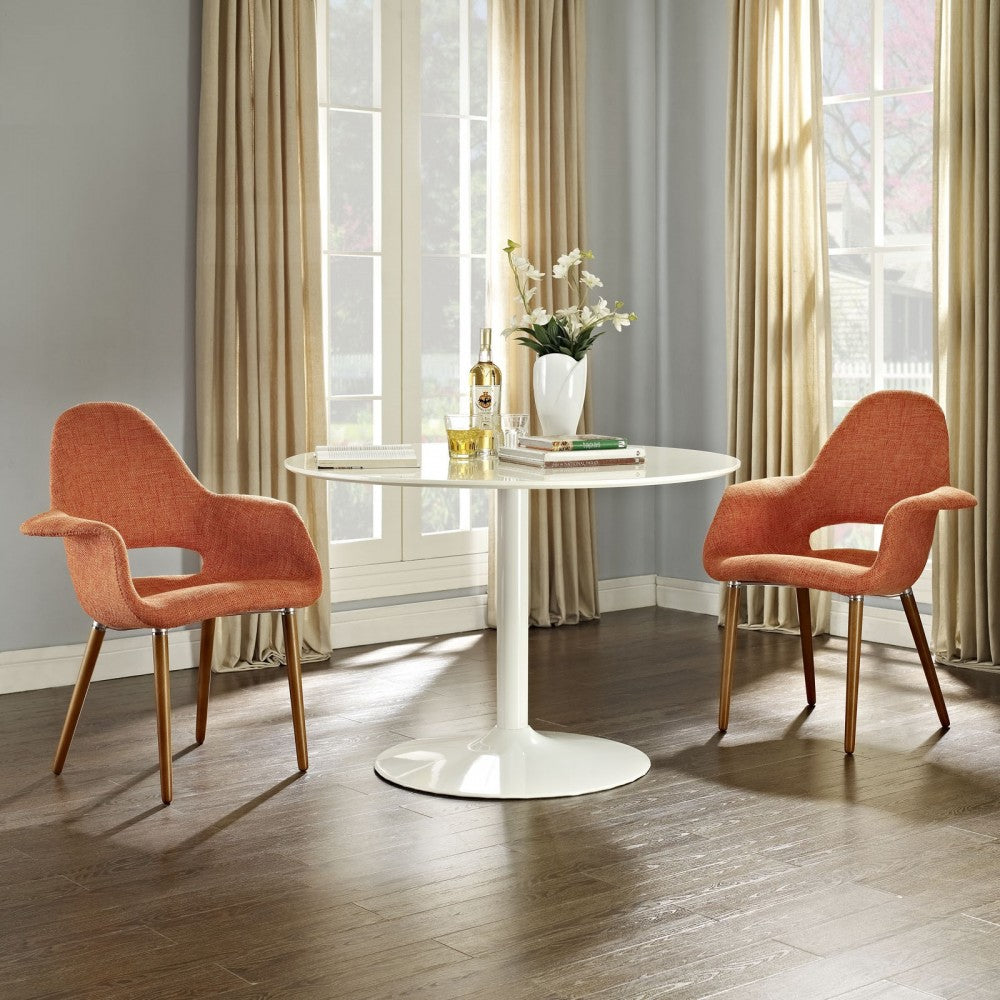 Aegis Dining Armchair Set of 2, Orange