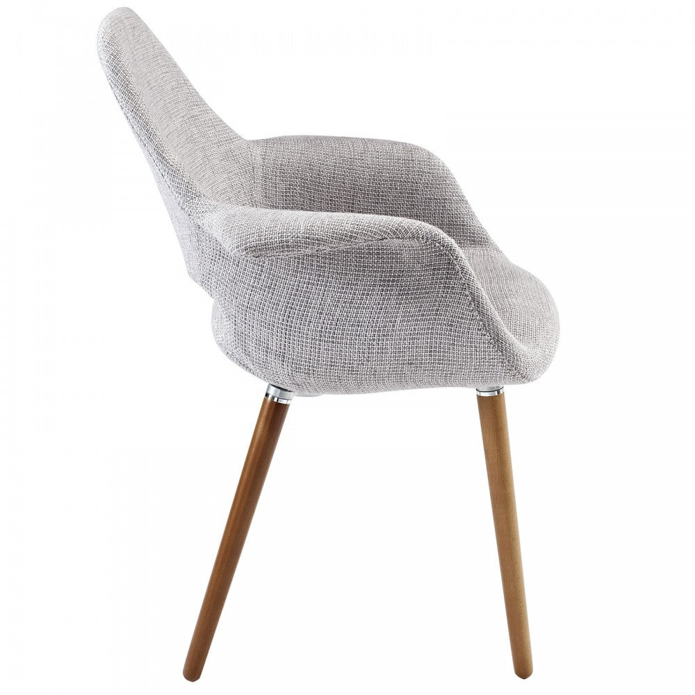 Aegis Dining Armchair Set of 4, Light Gray