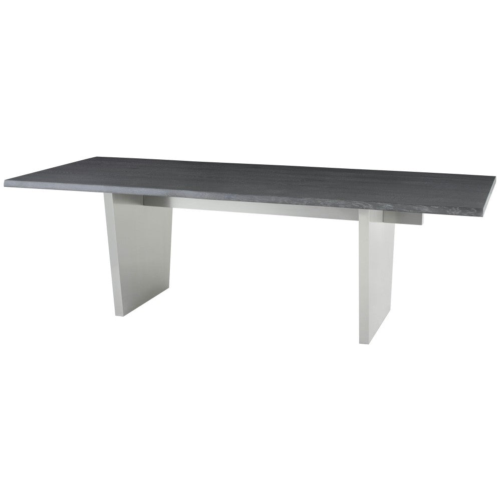 Aiden Oxidized Gray Wood Dining Table, HGNA454