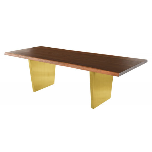 Aiden Seared Wood Dining Table, HGNA438