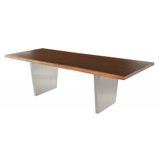 Aiden Seared Wood Dining Table, HGNA451