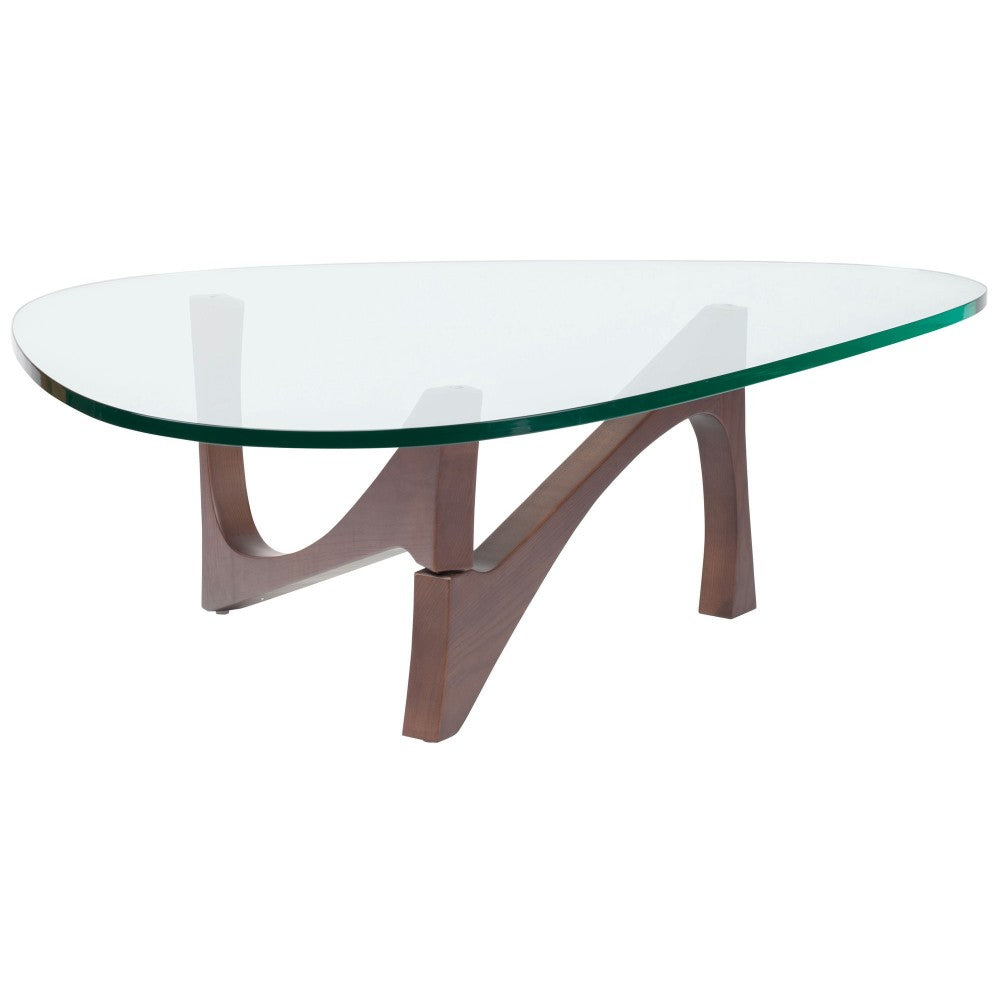 Akiro Walnut Wood Coffee Table