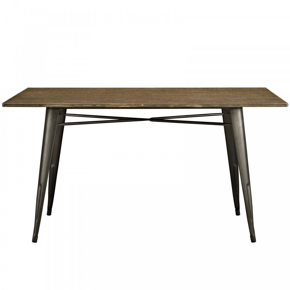 Alacrity 59" Rectangle Wood Dining Table