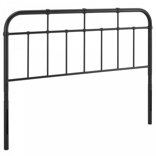 Alessia Full Metal Headboard, Black