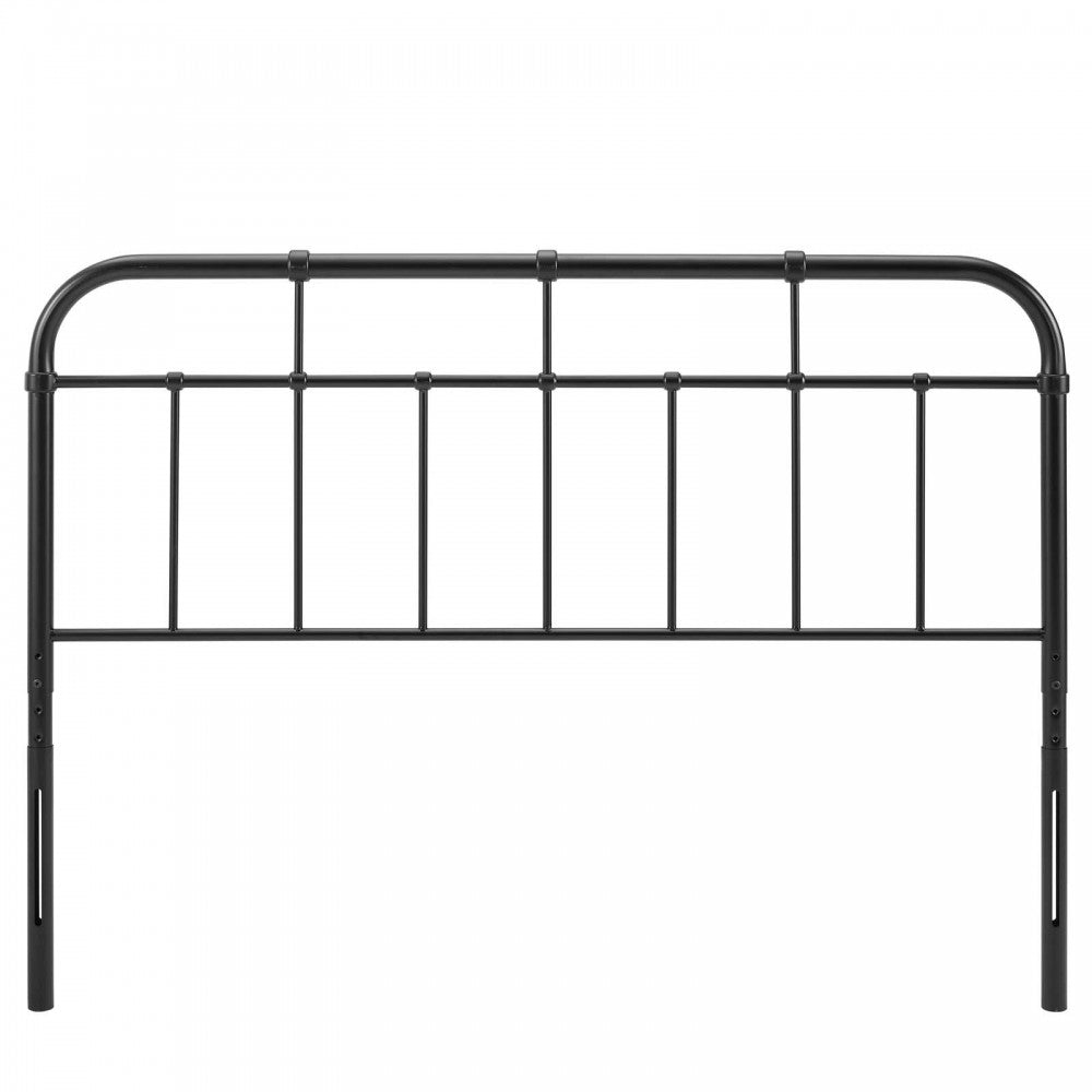 Alessia Full Metal Headboard, Black