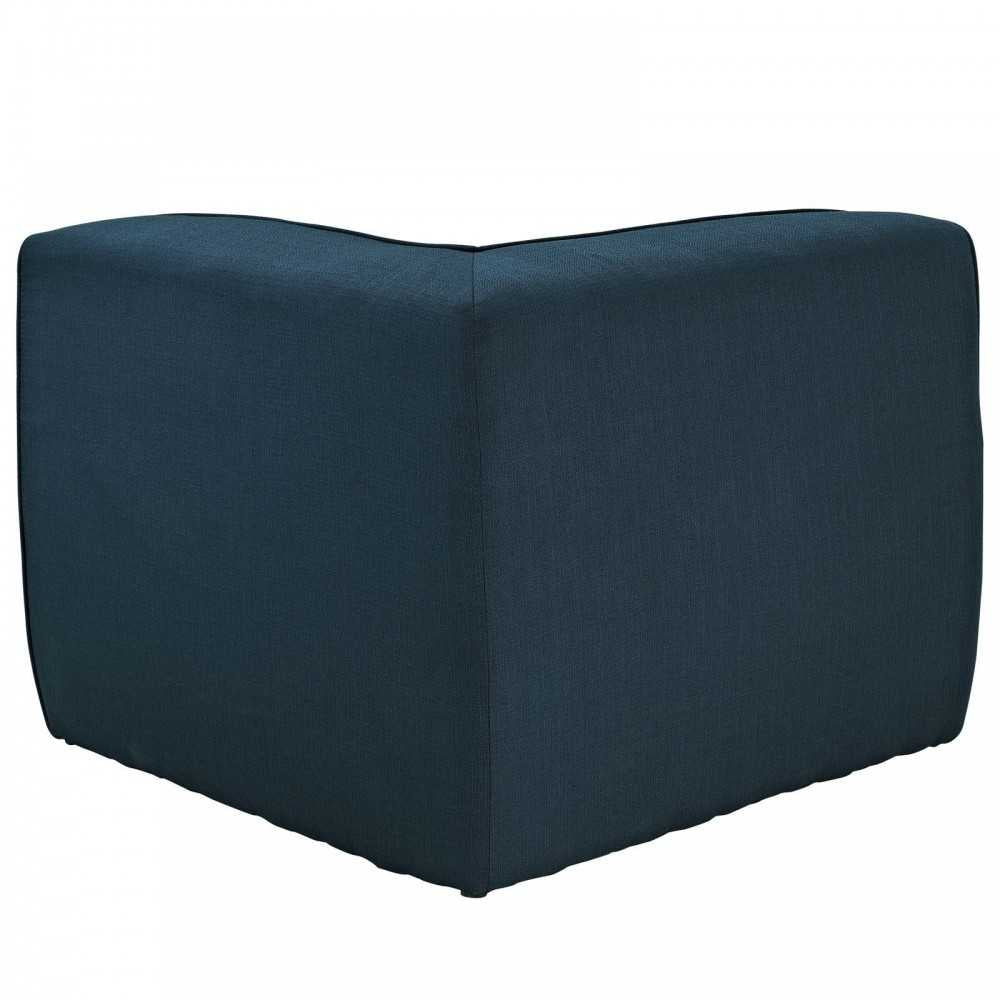 Align Upholstered Fabric Corner Sofa, Azure