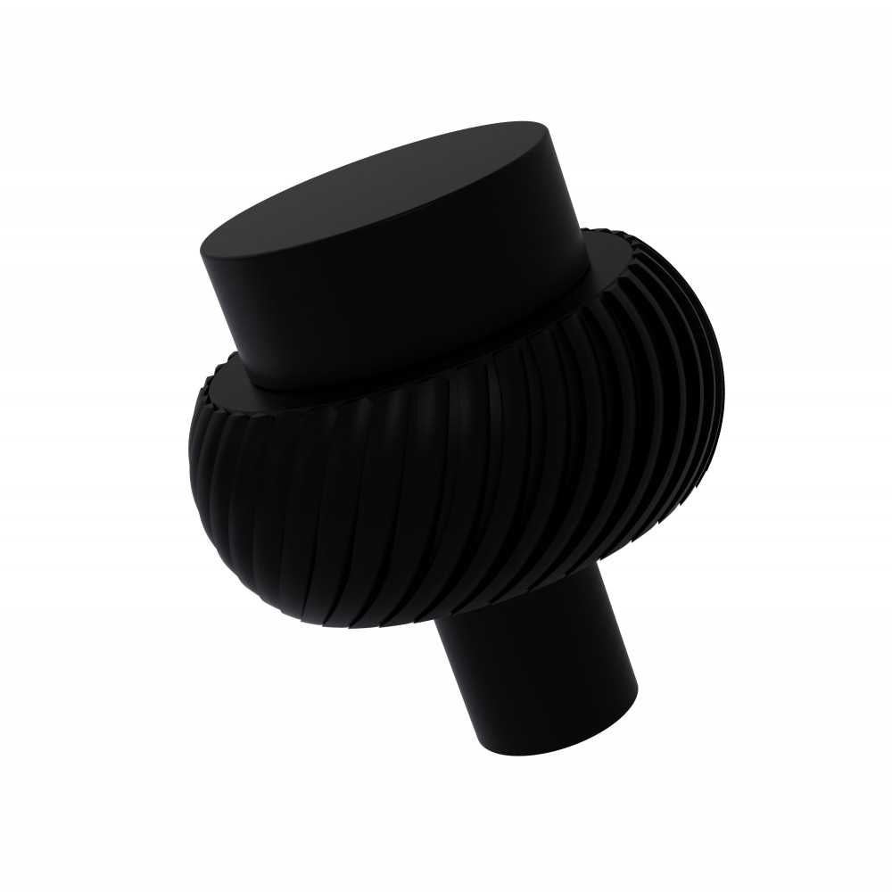 Allied Brass 1-1/2 Inch Cabinet Knob, 101T-BKM