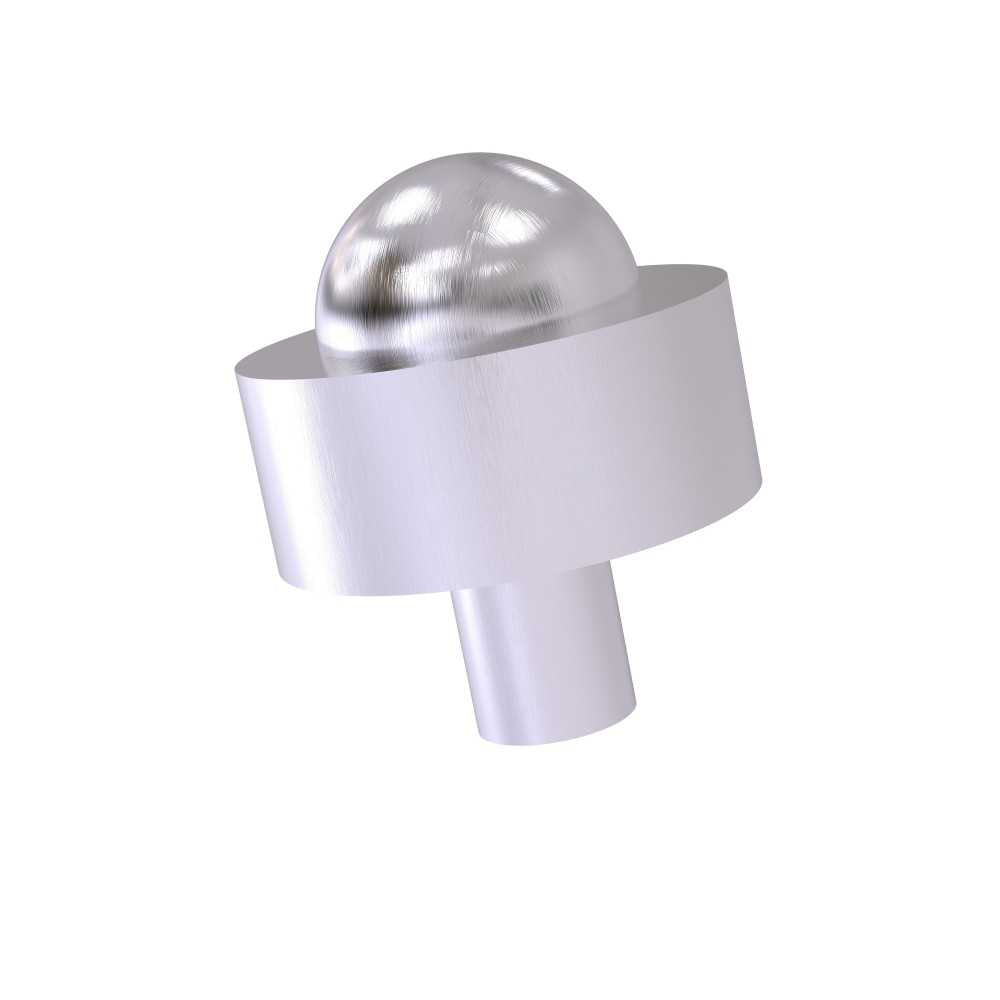 Allied Brass 1-1/2 Inch Cabinet Knob, 101A-SCH