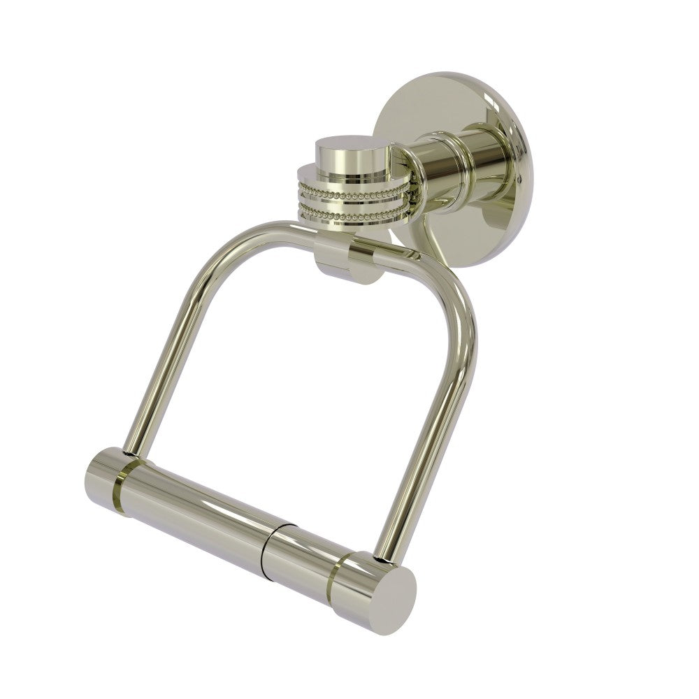 Allied Brass Continental Collection 2 Post Toilet Tissue Holder with Dotted Accents, 2024D-PNI