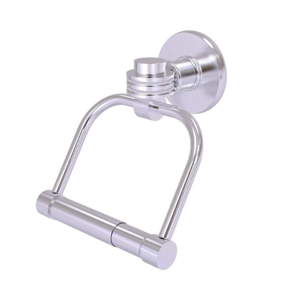 Allied Brass Continental Collection 2 Post Toilet Tissue Holder with Dotted Accents, 2024D-SCH