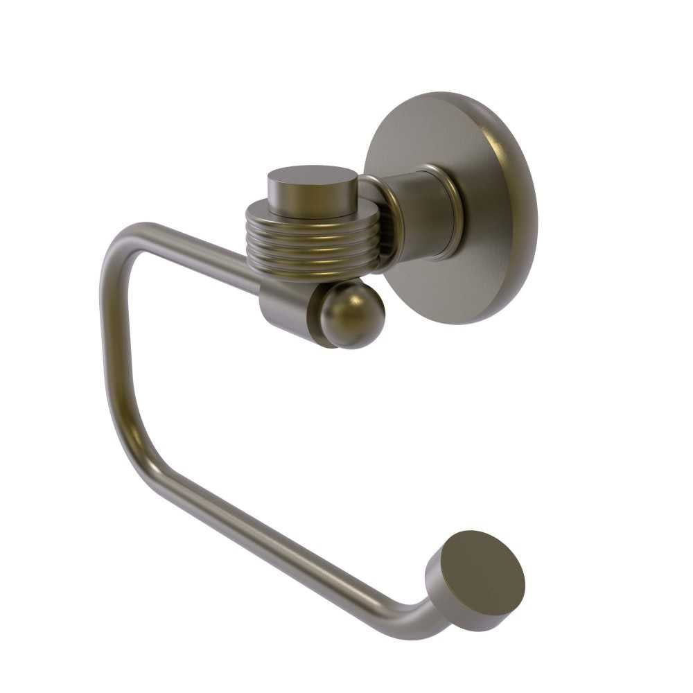 Allied Brass Continental Collection Euro Style Toilet Tissue Holder with Groovy Accents, 2024EG-ABR