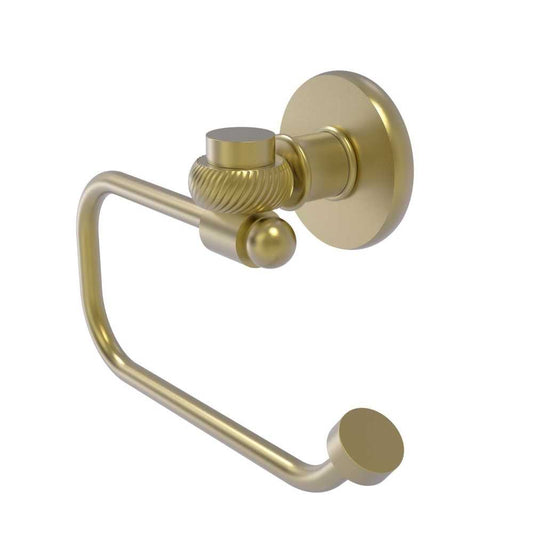 Allied Brass Continental Collection Euro Style Toilet Tissue Holder with Twisted Accents, 2024ET-SBR