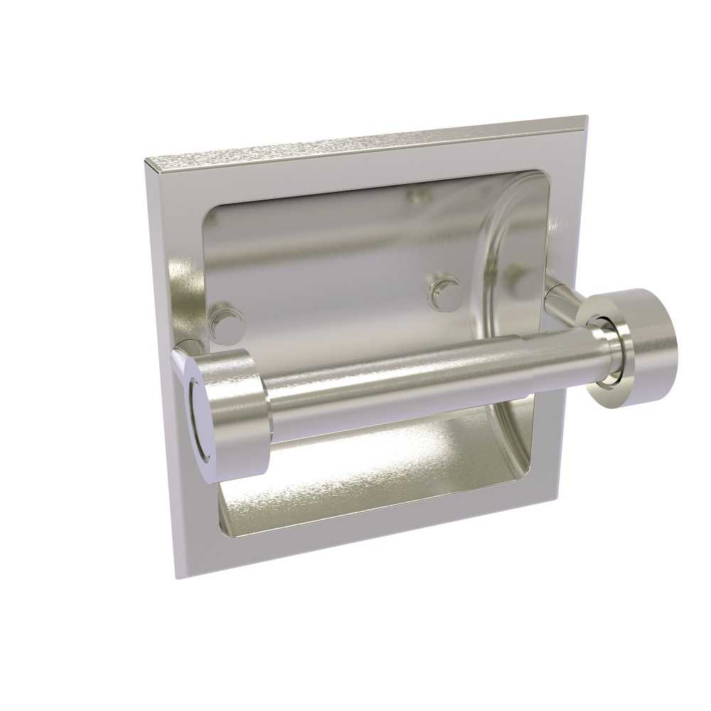 Allied Brass Continental Collection Recessed Toilet Tissue Holder, 2024-C-SN