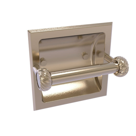 Allied Brass Continental Collection Recessed Toilet Tissue Holder with Twisted Accents, 2024-CT-PEW