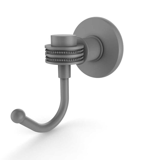 Allied Brass Continental Collection Robe Hook with Dotted Accents, 2020D-GYM