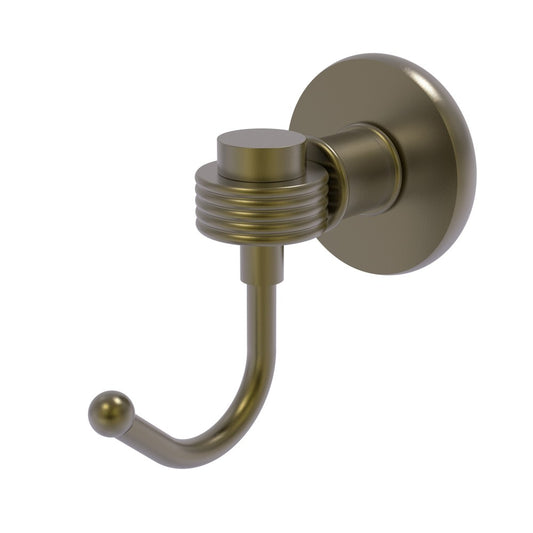 Allied Brass Continental Collection Robe Hook with Groovy Accents, 2020G-ABR